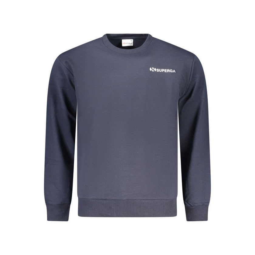Superga Blaues Baumwoll-Sweatshirt für Herren