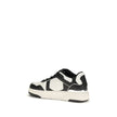 Philipp Plein Schwarze Bos Taurus Kalbsleder Sneaker