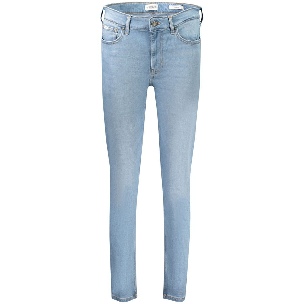 Guess Jeans Azzurro Lyocell Damen Skinny Jeans