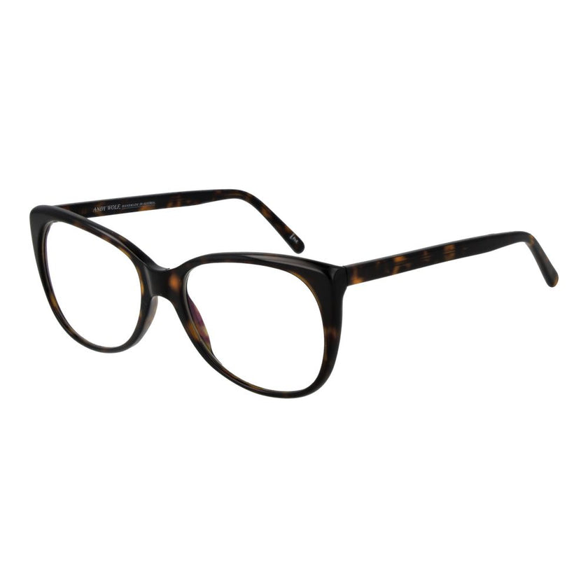 Andy Wolf Braune Brille aus Acetat (Fassung)