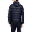 EA7 Emporio Armani Blaue Shell-Jacke aus Polyamid