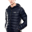 EA7 Emporio Armani Blaue Shell-Jacke aus Polyamid