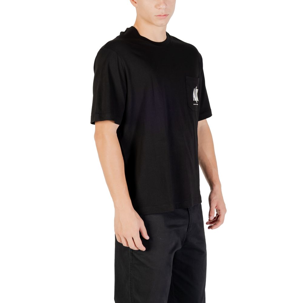 Armani Exchange Schwarzer Baumwoll-Sportswear-Artikel