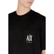 Armani Exchange Schwarzer Baumwoll-Sportswear-Artikel