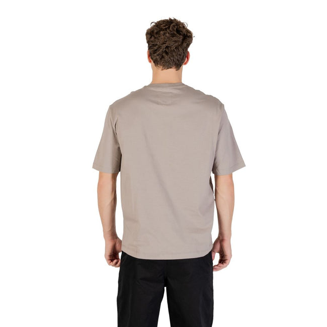 Armani Exchange Brown Cotton Athleisure