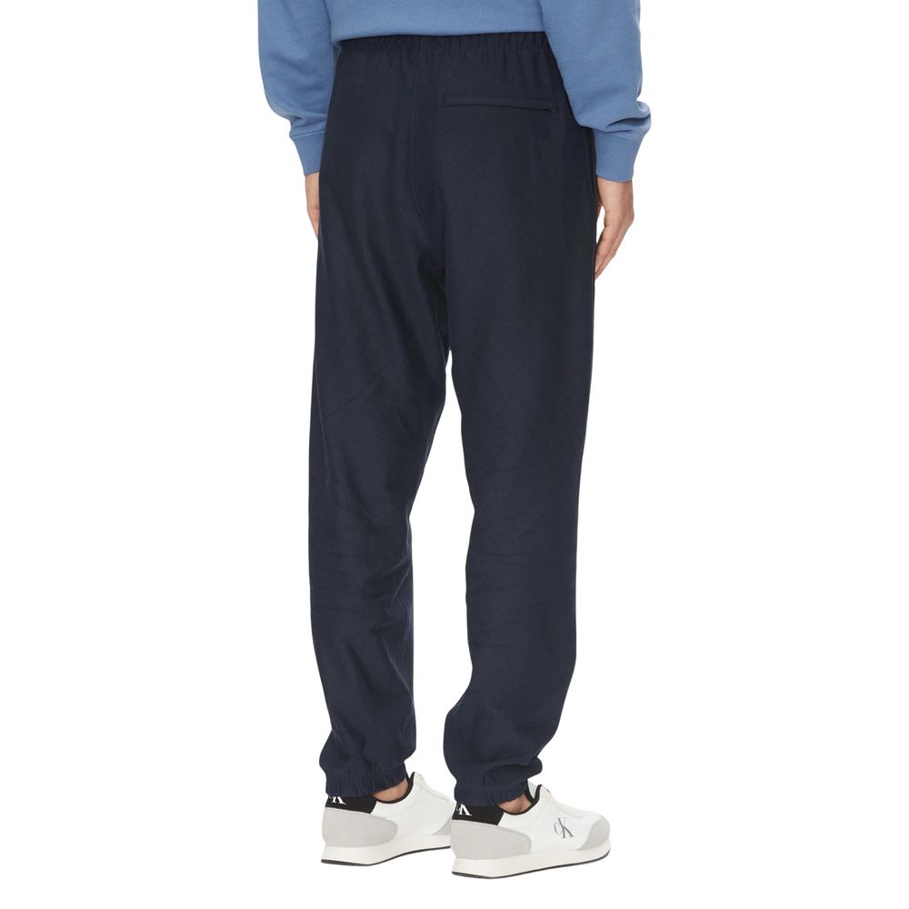 Calvin Klein Jeans Blue Cotton Joggers (Sweatpants)