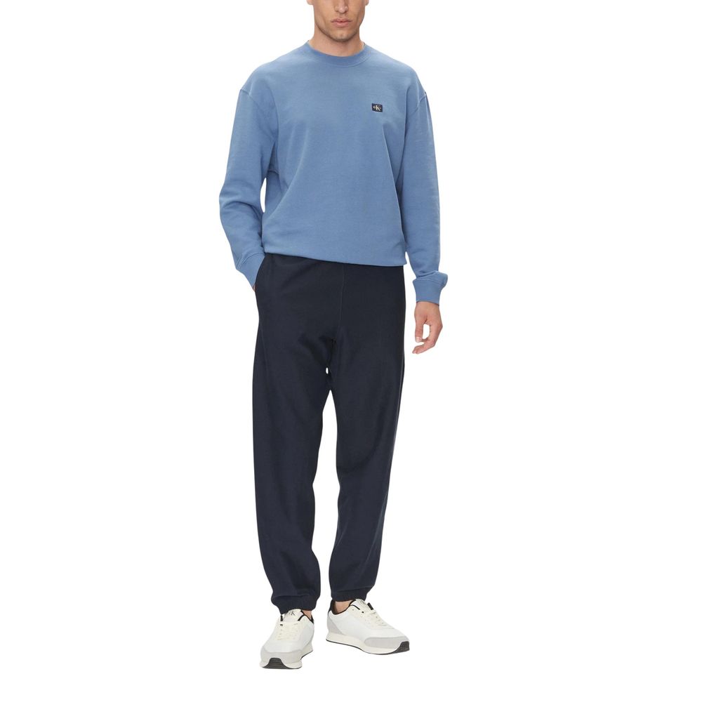 Calvin Klein Jeans Blue Cotton Joggers (Sweatpants)