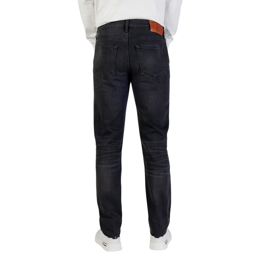 Calvin Klein Jeans Blaue Baumwoll-Skinny-Jeans