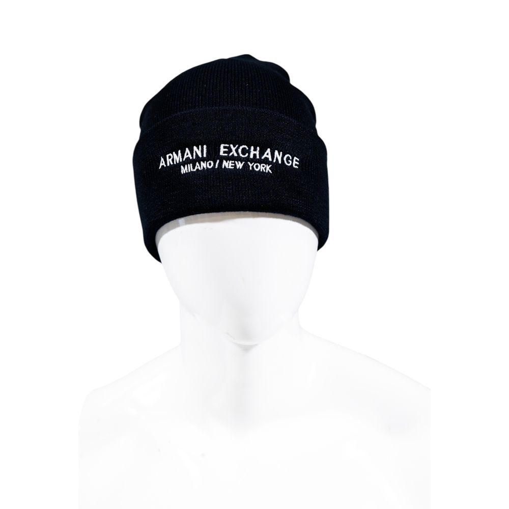 Armani Exchange Blue Polyester Cap (Baseball Cap)