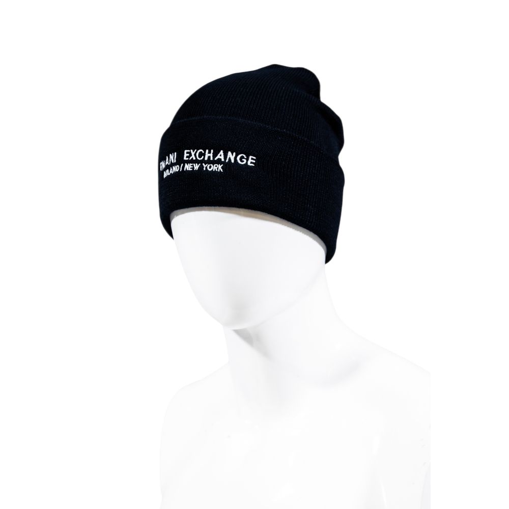 Armani Exchange Blue Polyester Cap (Baseball Cap)