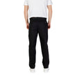 Armani Exchange Schwarze Baumwoll-Skinny-Hose
