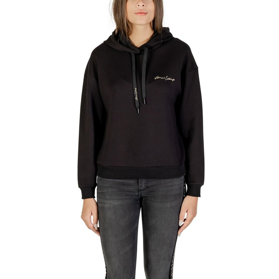 Armani Exchange Two-Tone Viscose Hoodie