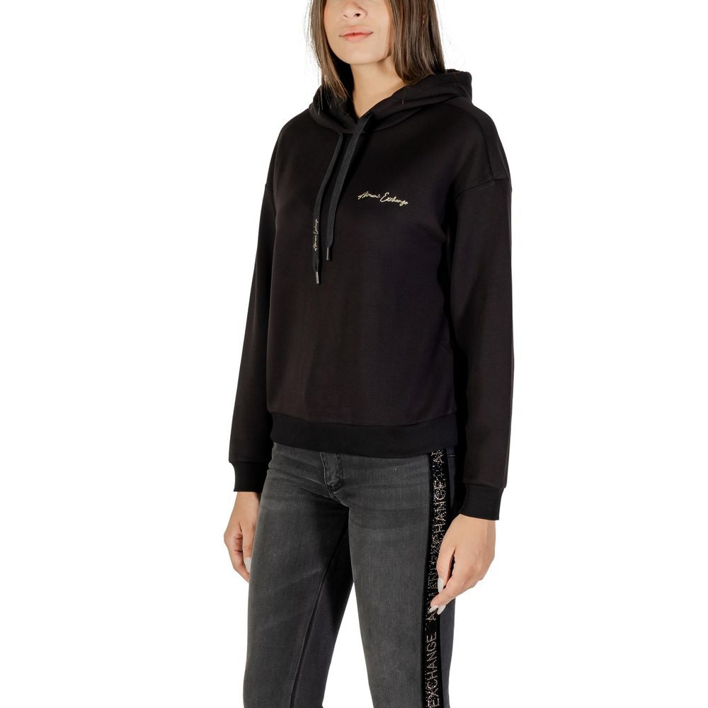 Armani Exchange Two-Tone Viscose Hoodie