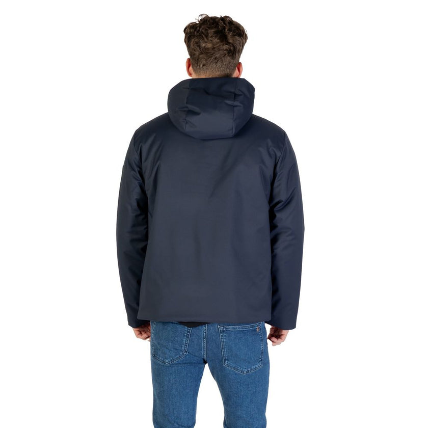 EA7 Emporio Armani Blauer Polyester-Mantel