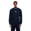 EA7 Emporio Armani Blauer Baumwoll-Sweatshirt