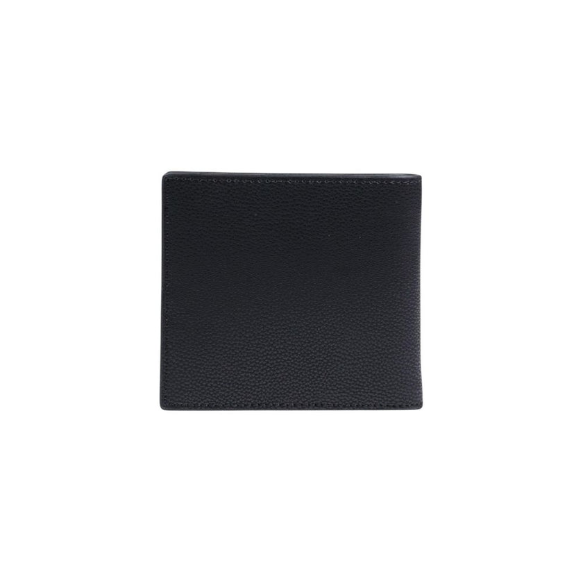 Armani Exchange Schwarzes Portemonnaie aus Polyester