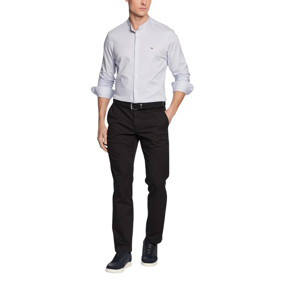 Tommy Hilfiger Black Casual Trousers Made From Recycled Cotton