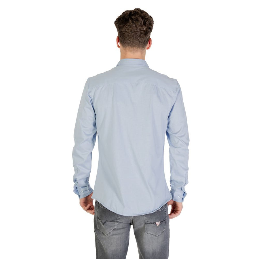 Only & Sons Blue Cotton Shirt