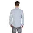 Only & Sons Blaues Baumwollhemd