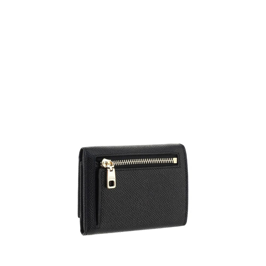 Dolce & Gabbana Black Calfskin Bos Taurus Wallet