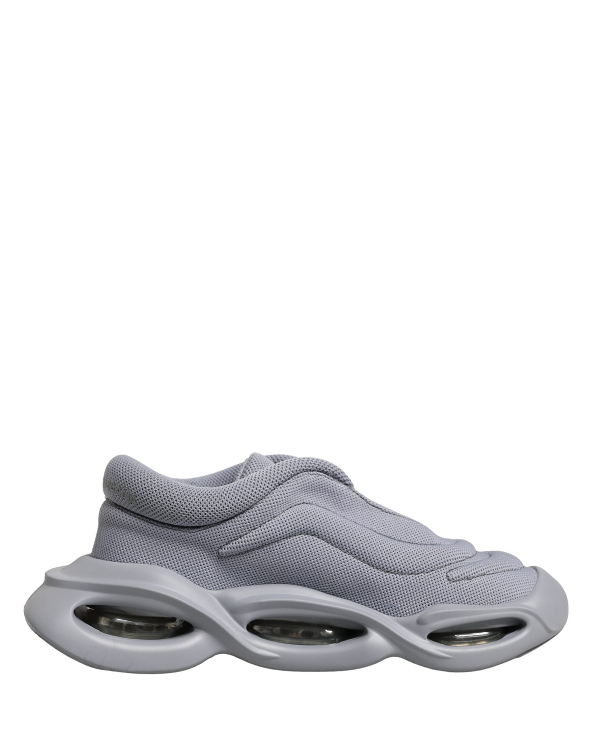 Dolce & Gabbana Grey Slip-On Wave Low-Top Sneakers