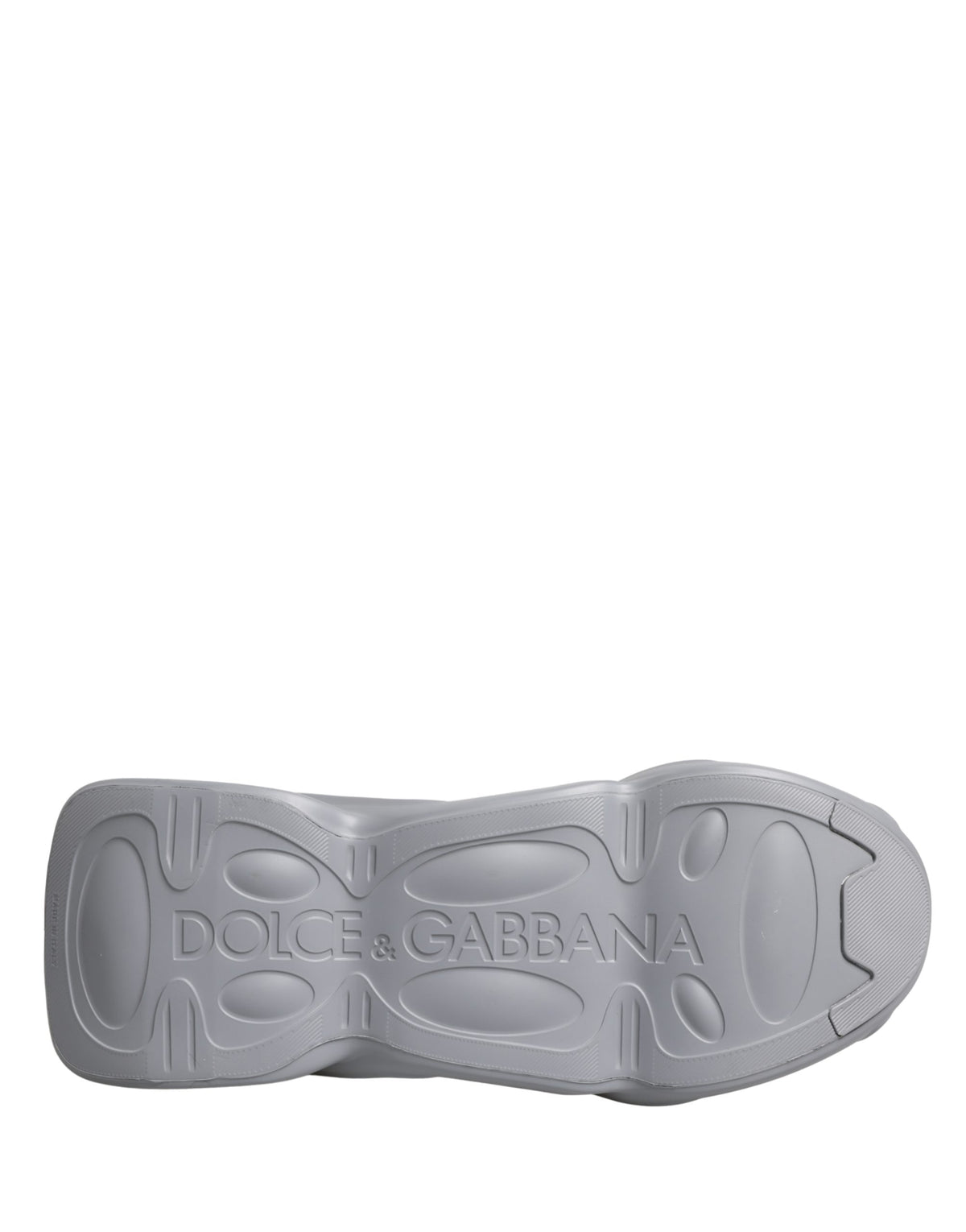 Dolce & Gabbana Grey Slip-On Wave Low-Top Sneakers