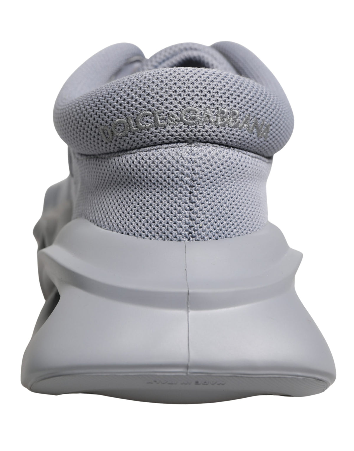 Dolce & Gabbana Grey Slip-On Wave Low-Top Sneakers