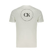 Calvin Klein Bianco Baumwoll-T-Shirt für Herren