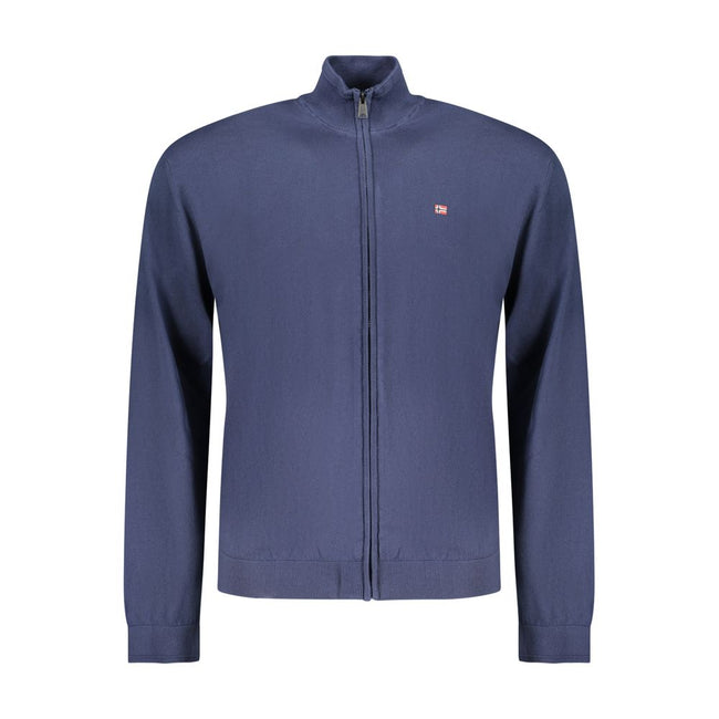 Napapijri Blauer Baumwoll-Cardigan für Herren