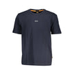 Hugo Boss Blu Baumwoll-T-Shirt für Herren