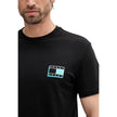 Tommy Hilfiger Jeans Schwarzes T-Shirt aus recycelter Baumwolle