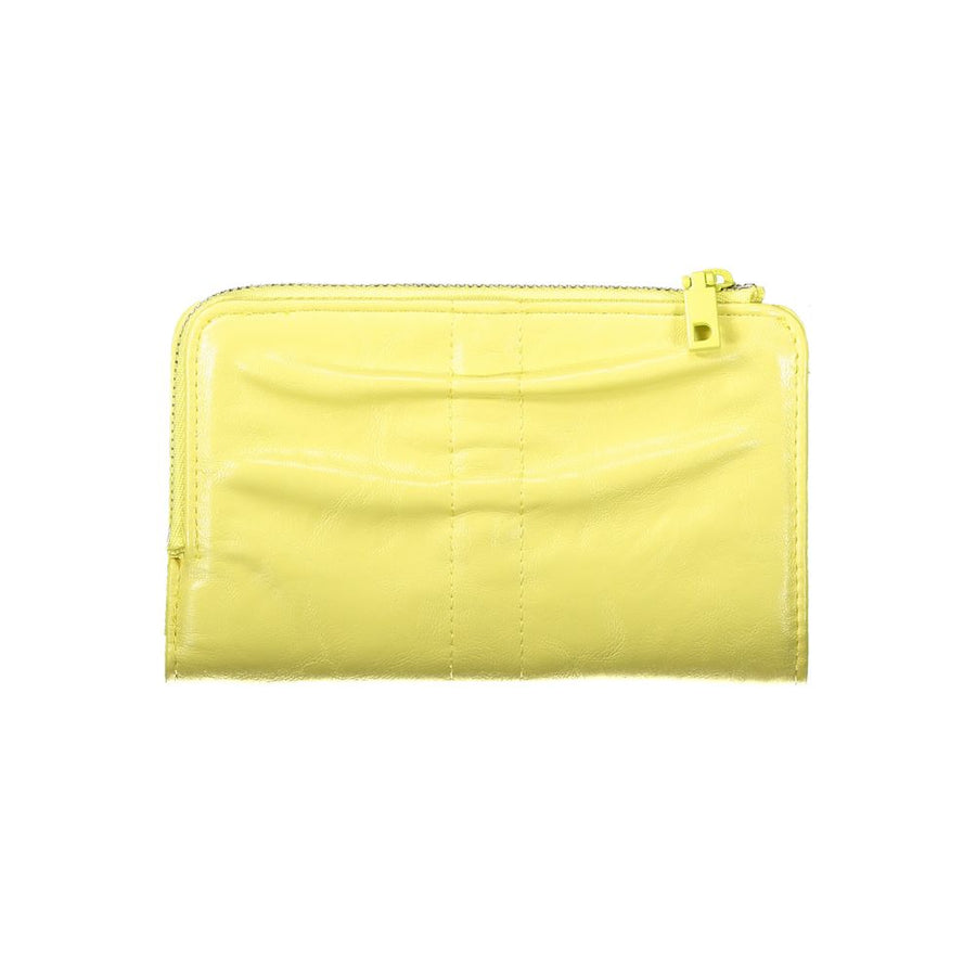 Desigual Yellow Polyurethane Women's Wallet