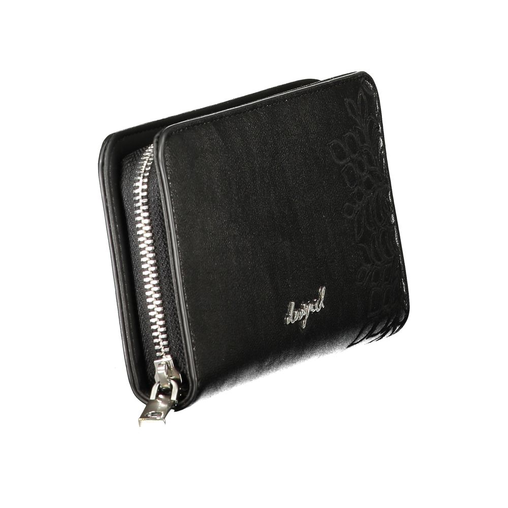 Desigual Black Polyurethane Women's Wallet