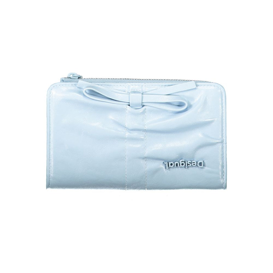 Desigual Blue Polyethylene Wallet