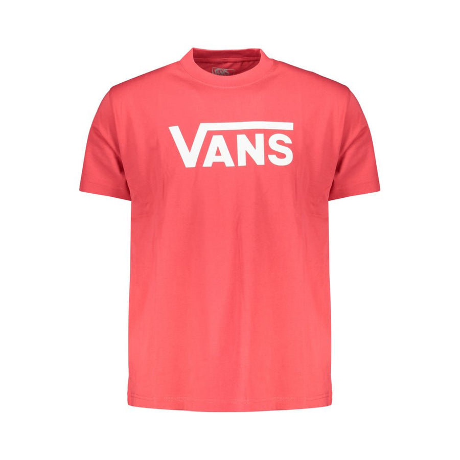Vans Rosso Baumwoll-T-Shirt für Herren