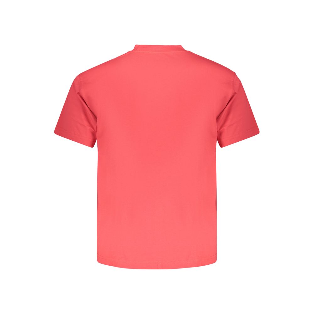 Vans Red Cotton T-Shirt for Men