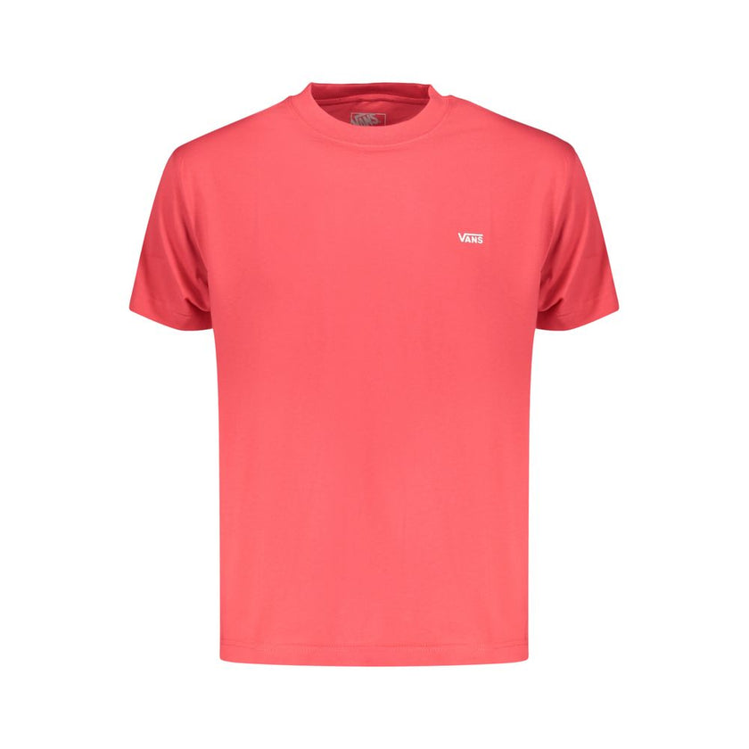 Vans Rosso Baumwoll-T-Shirt für Herren