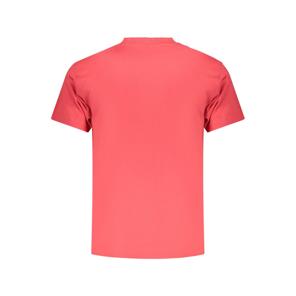 Vans Red Cotton T-Shirt for Men