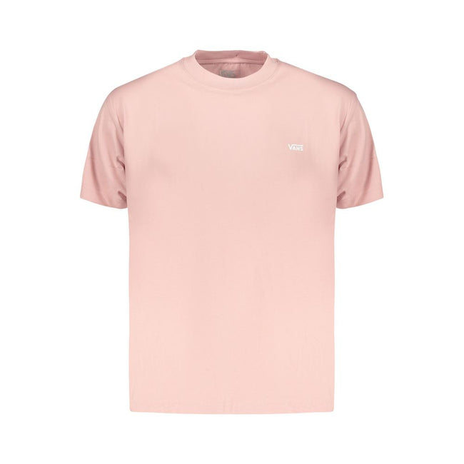 Vans Pink Cotton Men T-Shirt