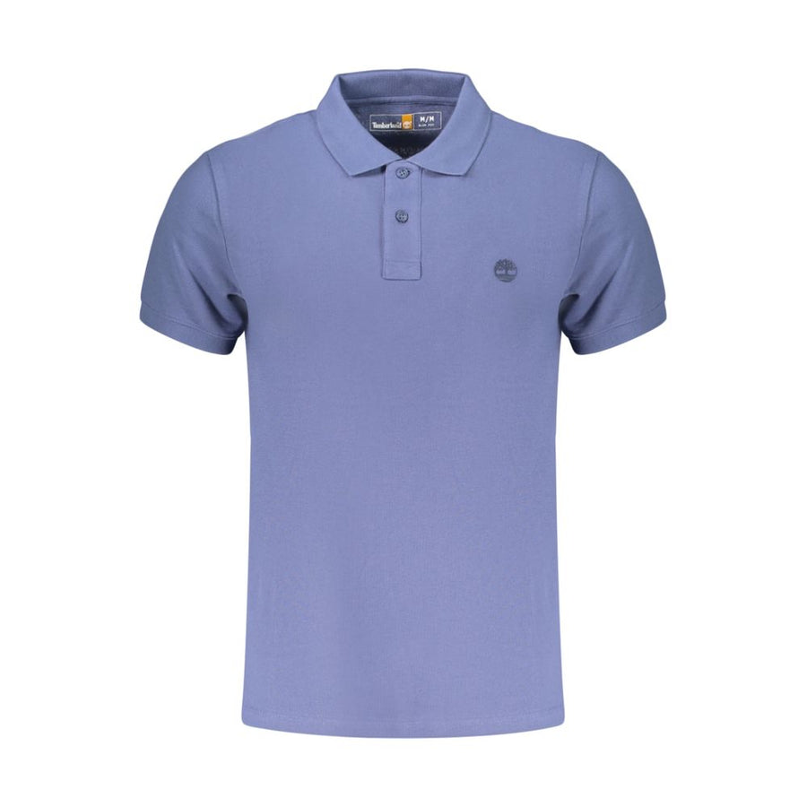 Timberland Men's Blue Cotton Polo Shirt