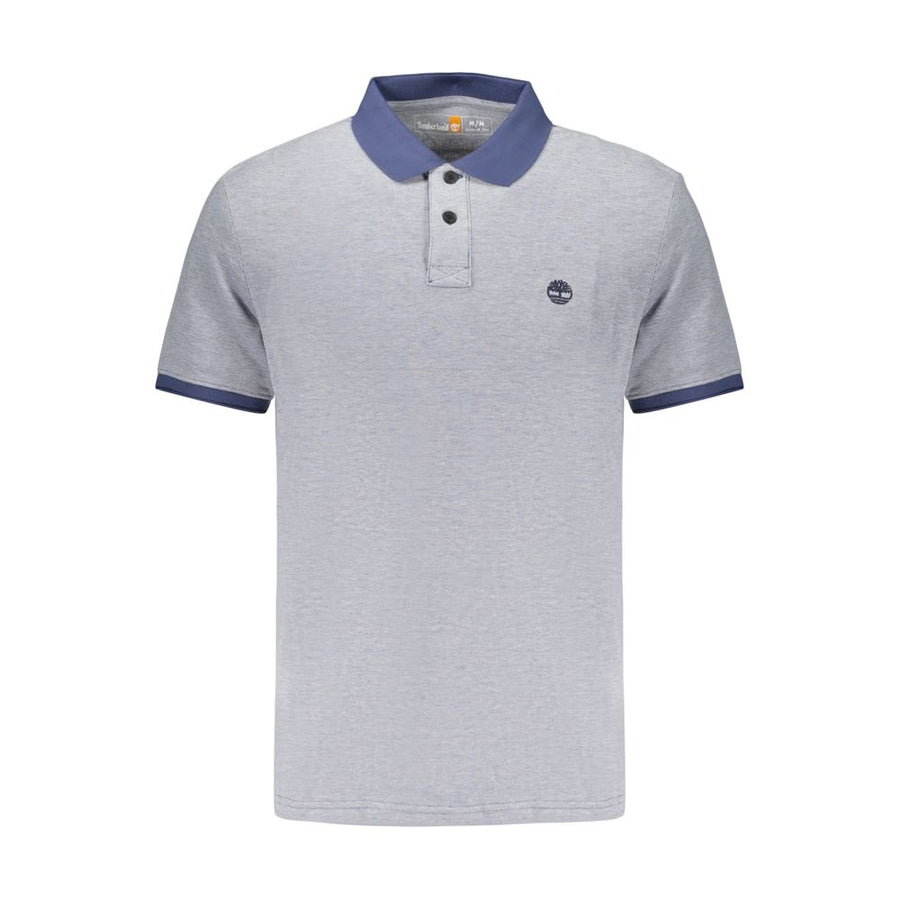 Timberland Men's Blue Cotton Polo Shirt