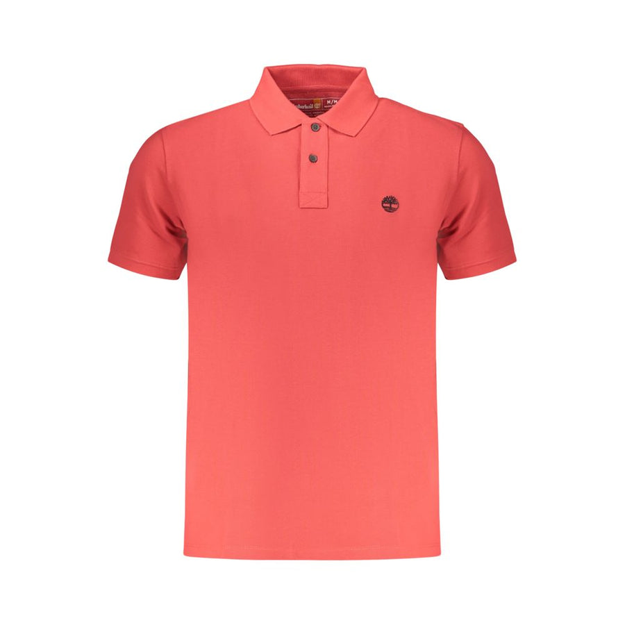 Men's Timberland Red Organic Cotton Polo Shirt