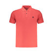 Timberland Rotes Bio-Baumwoll-Poloshirt für Herren