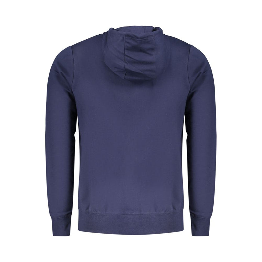 Norway 1963 Blauer Baumwoll-Kapuzenpullover für Herren