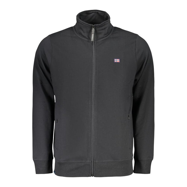 Norway 1963 Schwarzer Baumwoll-Sweatshirt