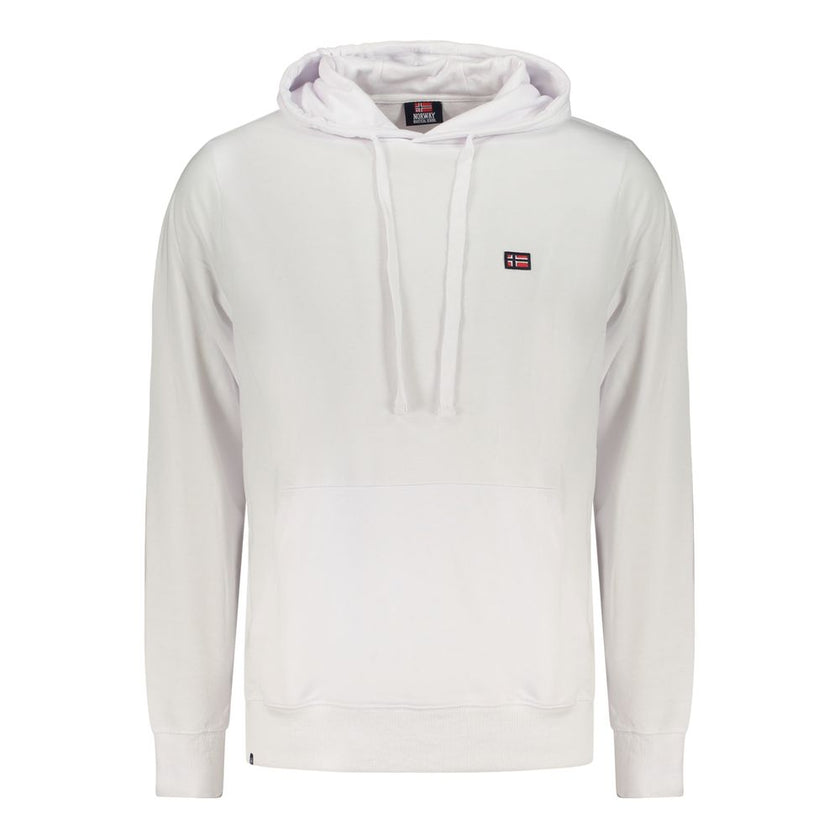 Norway 1963 Bianco Baumwoll-Sweatshirt für Herren