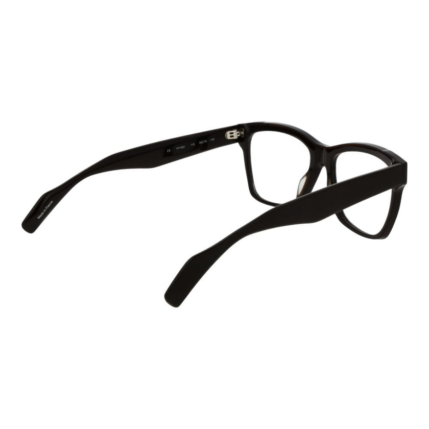 Yohji Yamamoto Braune Kunststoffbrille (Fassung)