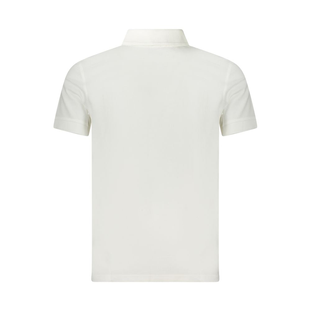 Hugo Boss Bianco Cotton Men's Polo Shirt