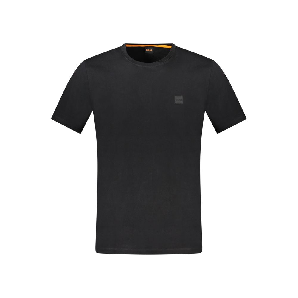 Hugo Boss Men's Black Cotton T-Shirt