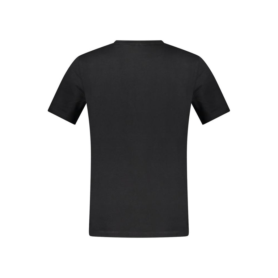 Hugo Boss Schwarzes Baumwoll-T-Shirt für Herren